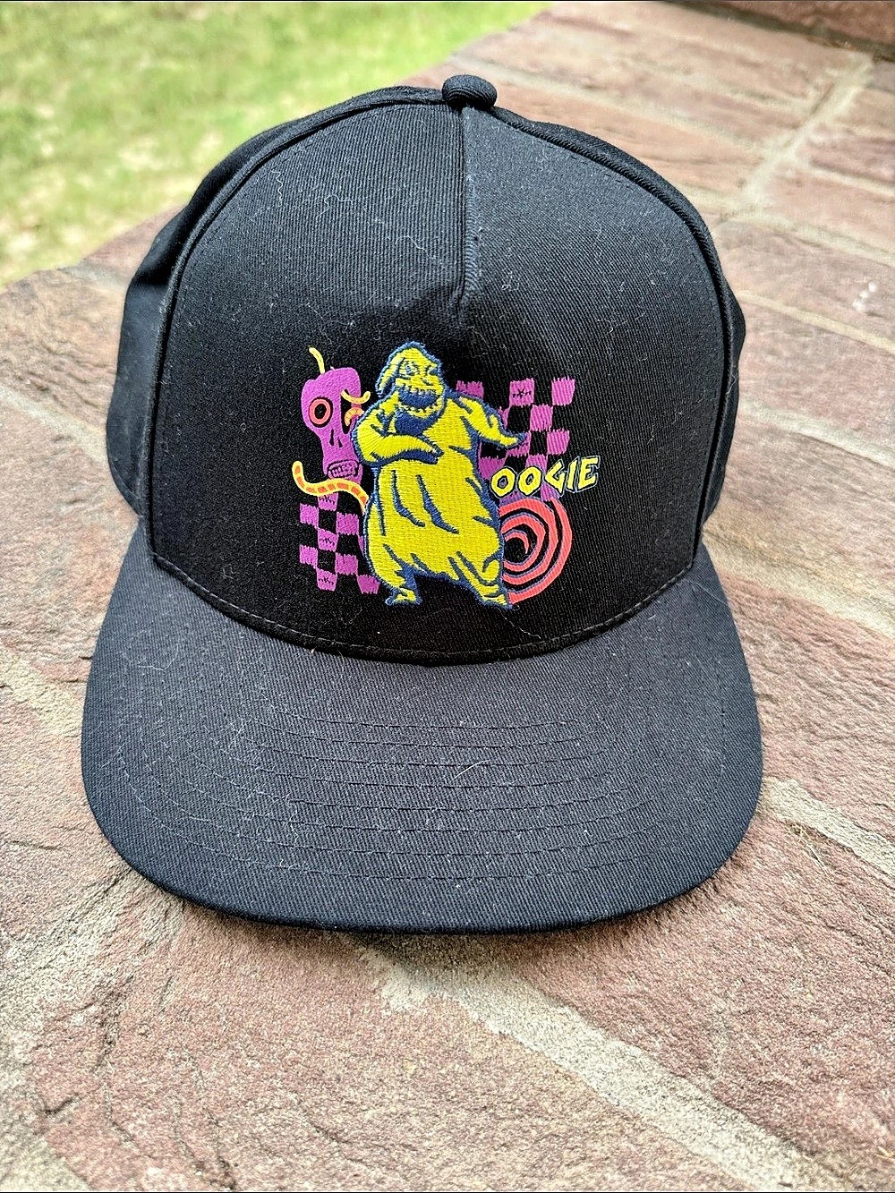 Vans x The Nightmare Before Christmas Oogie Boogie Snapback Hat Graphic Snapback